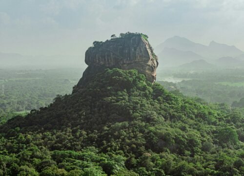 The Sigiriya Palace and Lion Case with Pidurangala